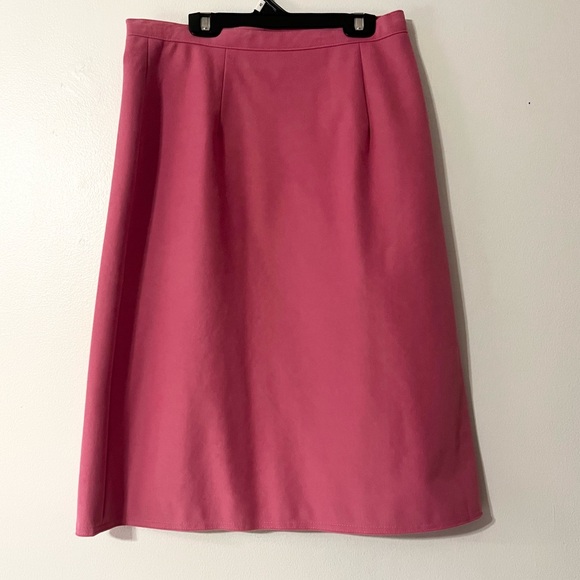 Barbie Pink Pencil Skirt with Two Fabric Belts Mother of Pearl Buckle Sz Medium - Picture 15 of 16
